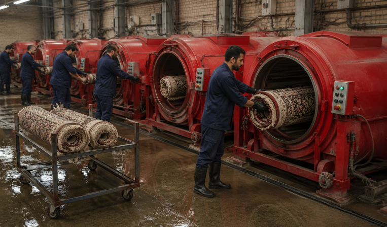 خشک‌کردن با دستگاه اتوماتیک